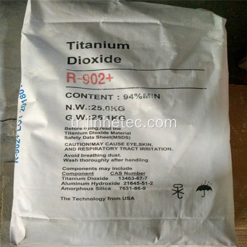 Dekoratif kaplama için rutil titanyum dioksit R902